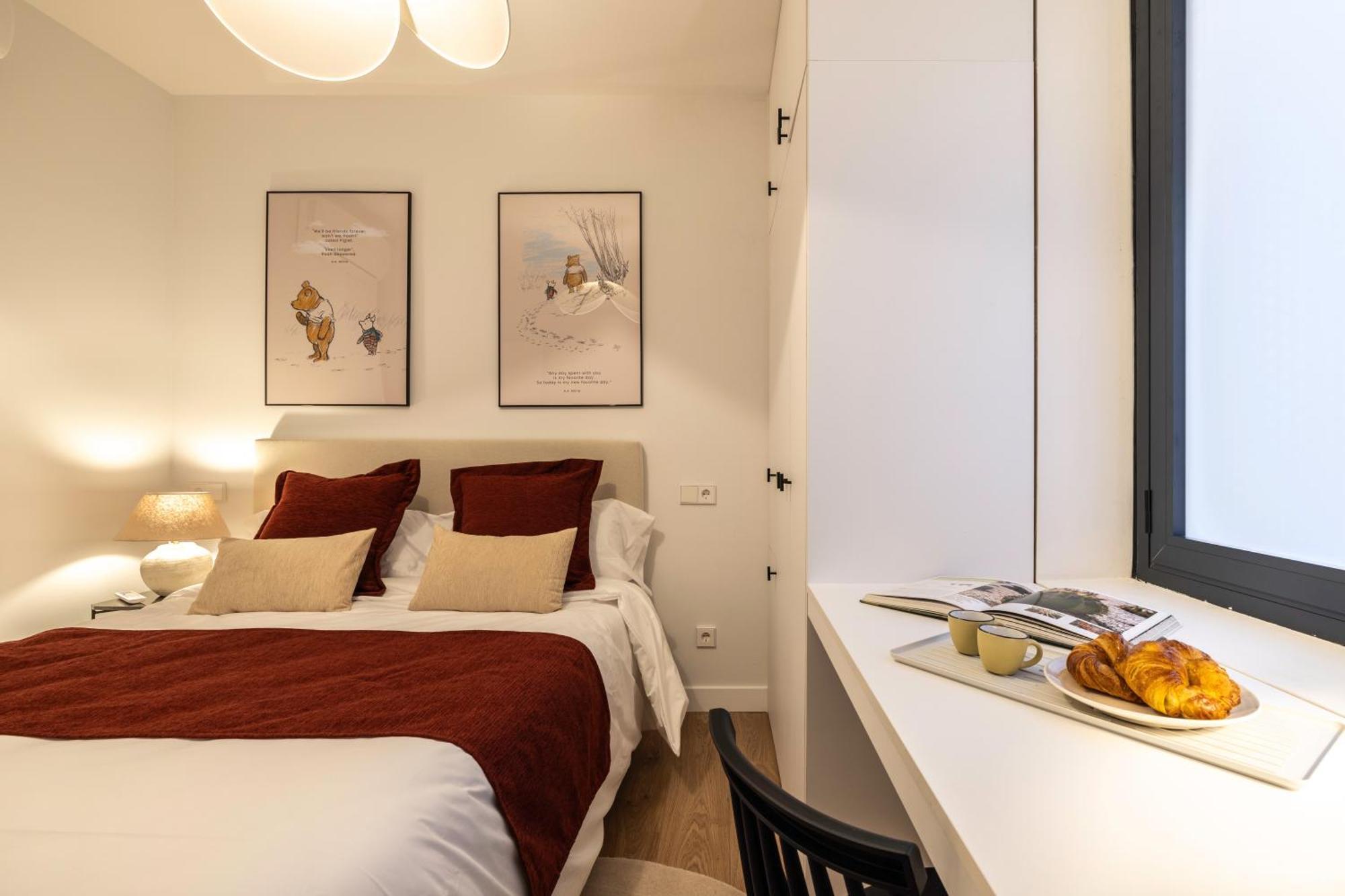 New Designed Flat 3 Bedrooms 2 Showers Madrid Bagian luar foto